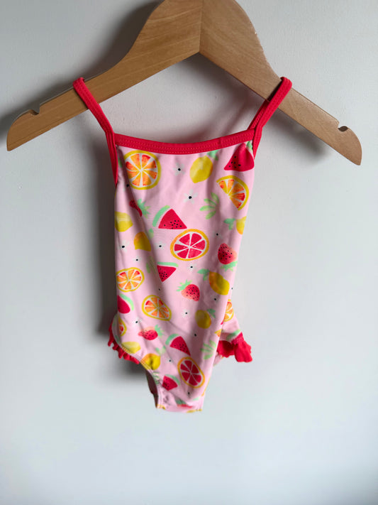 Pink Fruit Swimsuit / 3T