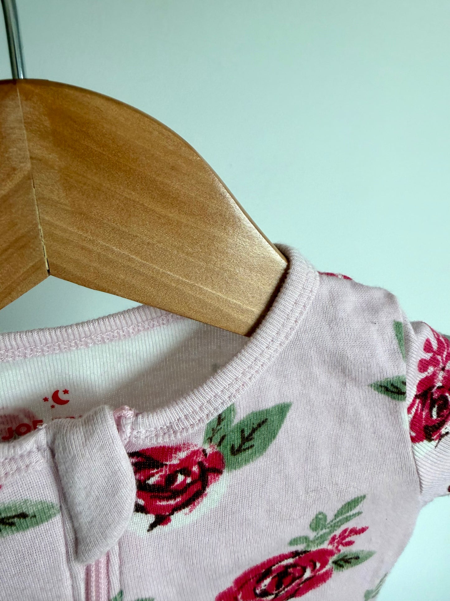 Rose Pattern Sleeper / 0-3m