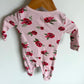 Rose Pattern Sleeper / 0-3m