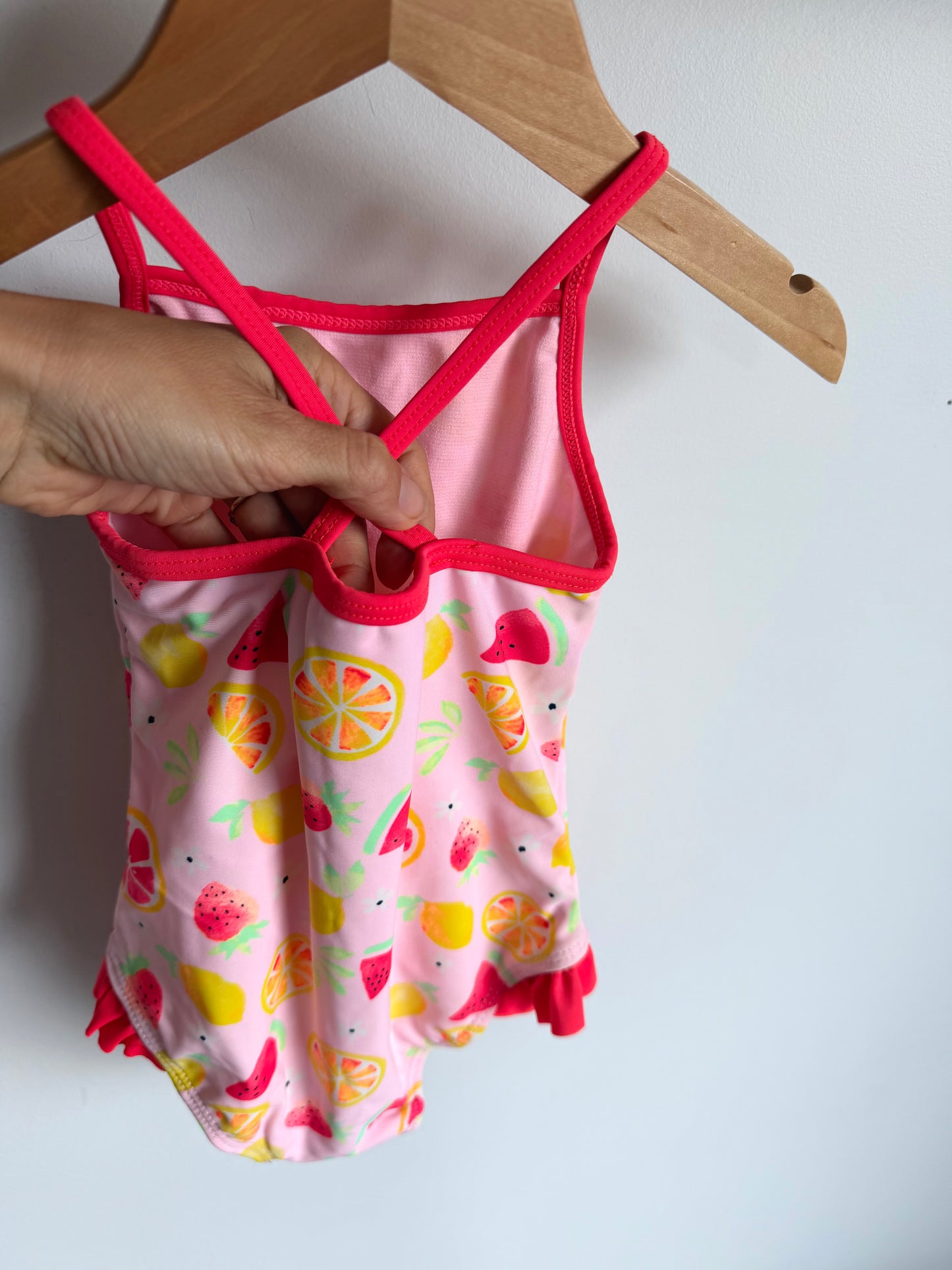Pink Fruit Swimsuit / 3T