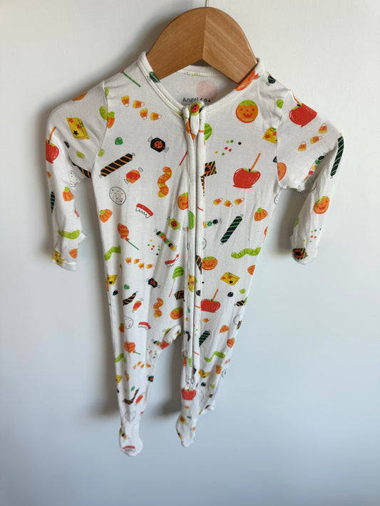 Bamboo Halloween Treats Sleeper / 3-6m