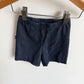 Navy Ruffle Shorts / 18-24m