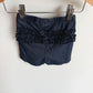 Navy Ruffle Shorts / 18-24m