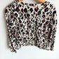 Brown + Black Floral Shirt / 8 years