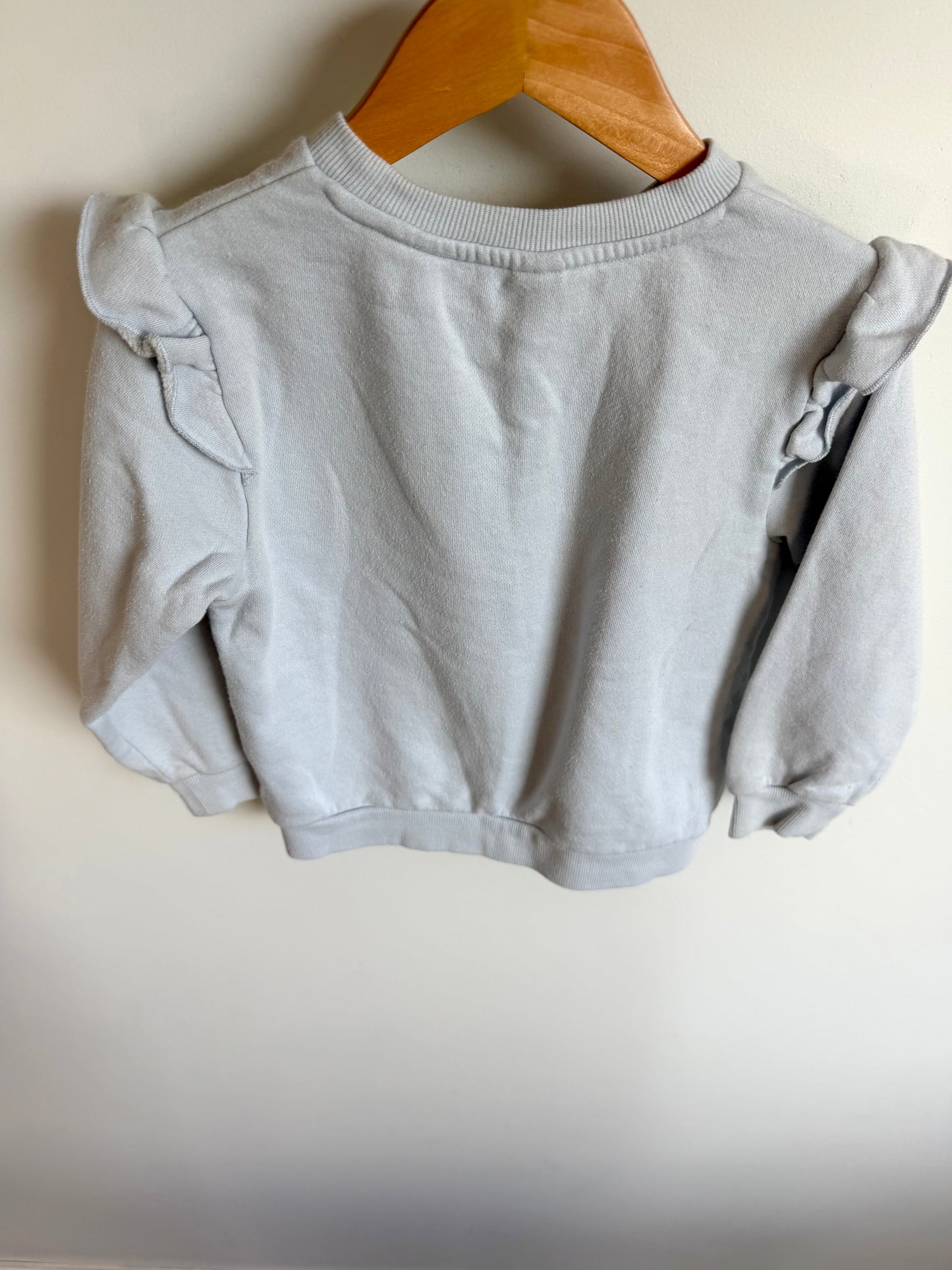 Light Blue Frozen Crewneck / 4T