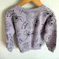 Stitch Purple Crewneck Sweater / 6T