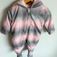 Butterfly Pattern Bunting Suit / 3-6m