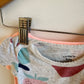 Set of 2 Bodysuits (Coral + Fruit) / 6m