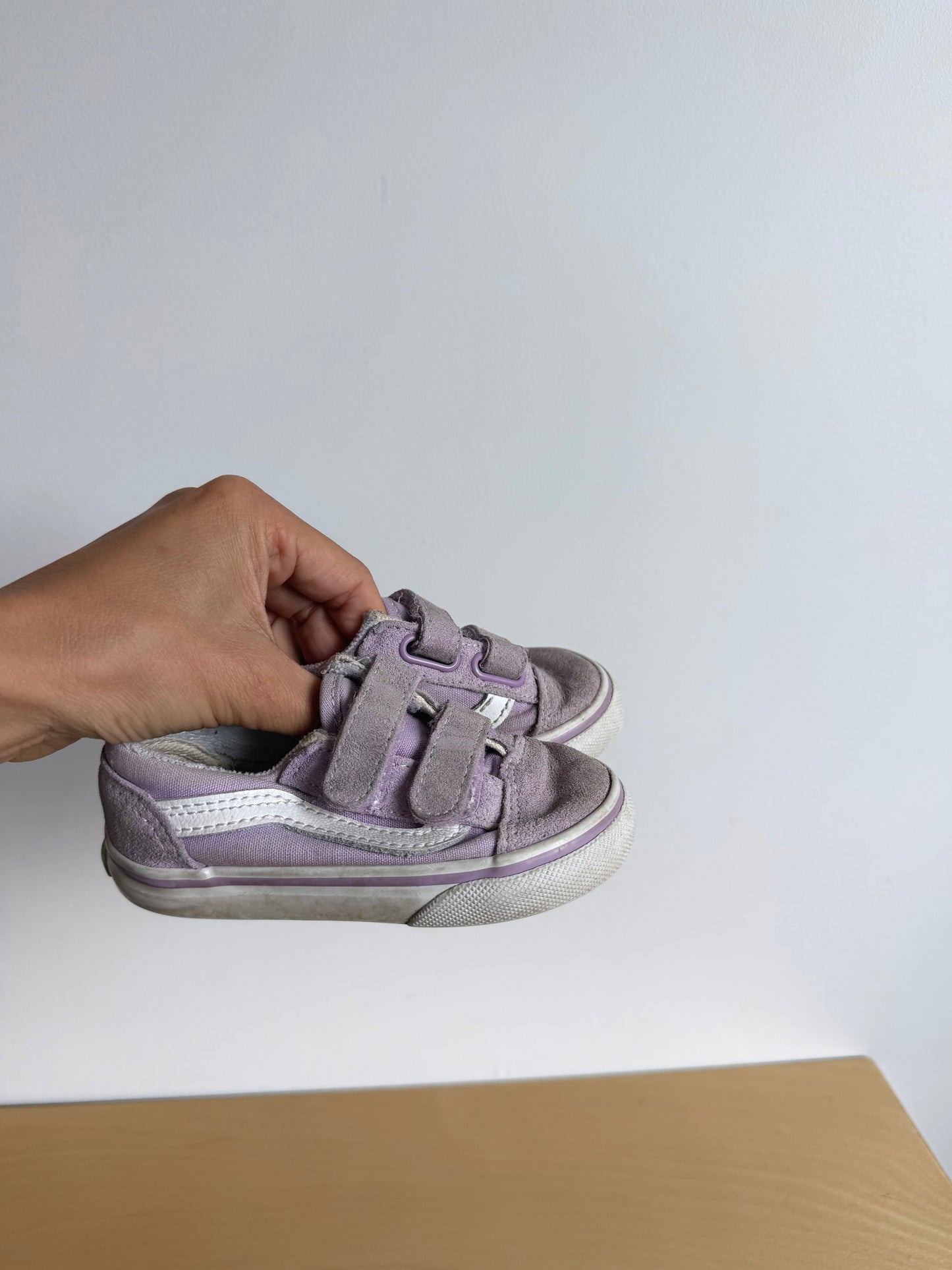 Vans Purple Sneakers / Size 6 toddler