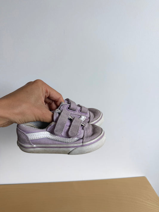 Vans Purple Sneakers / Size 6 toddler