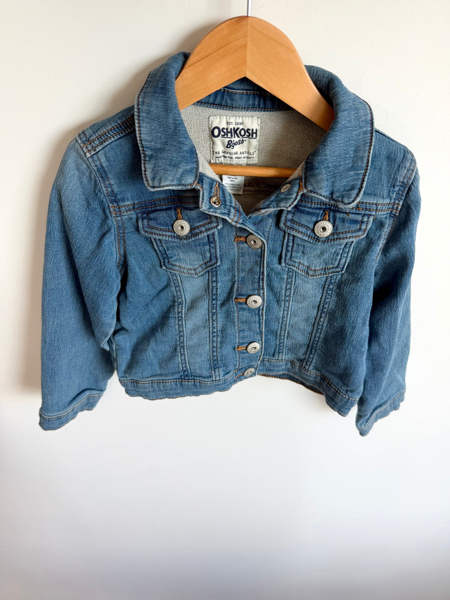Stretch Denim Jacket / 4T