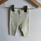 Pastel Green Flower Pants / 3-6m