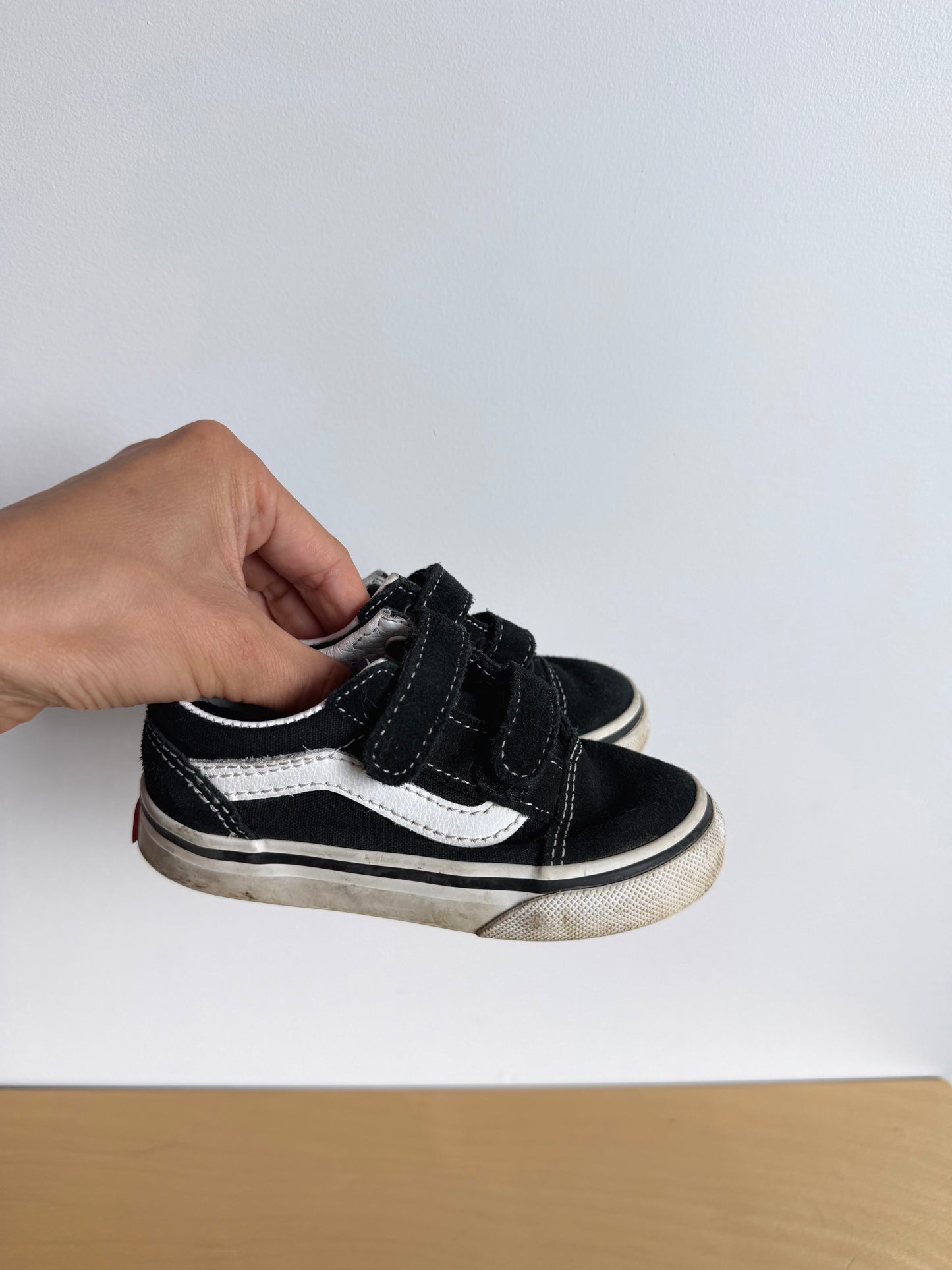 Vans Black Sneakers / Size 6.5 toddler