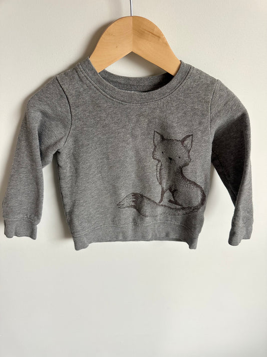 Fox Grey Sweater / 24m