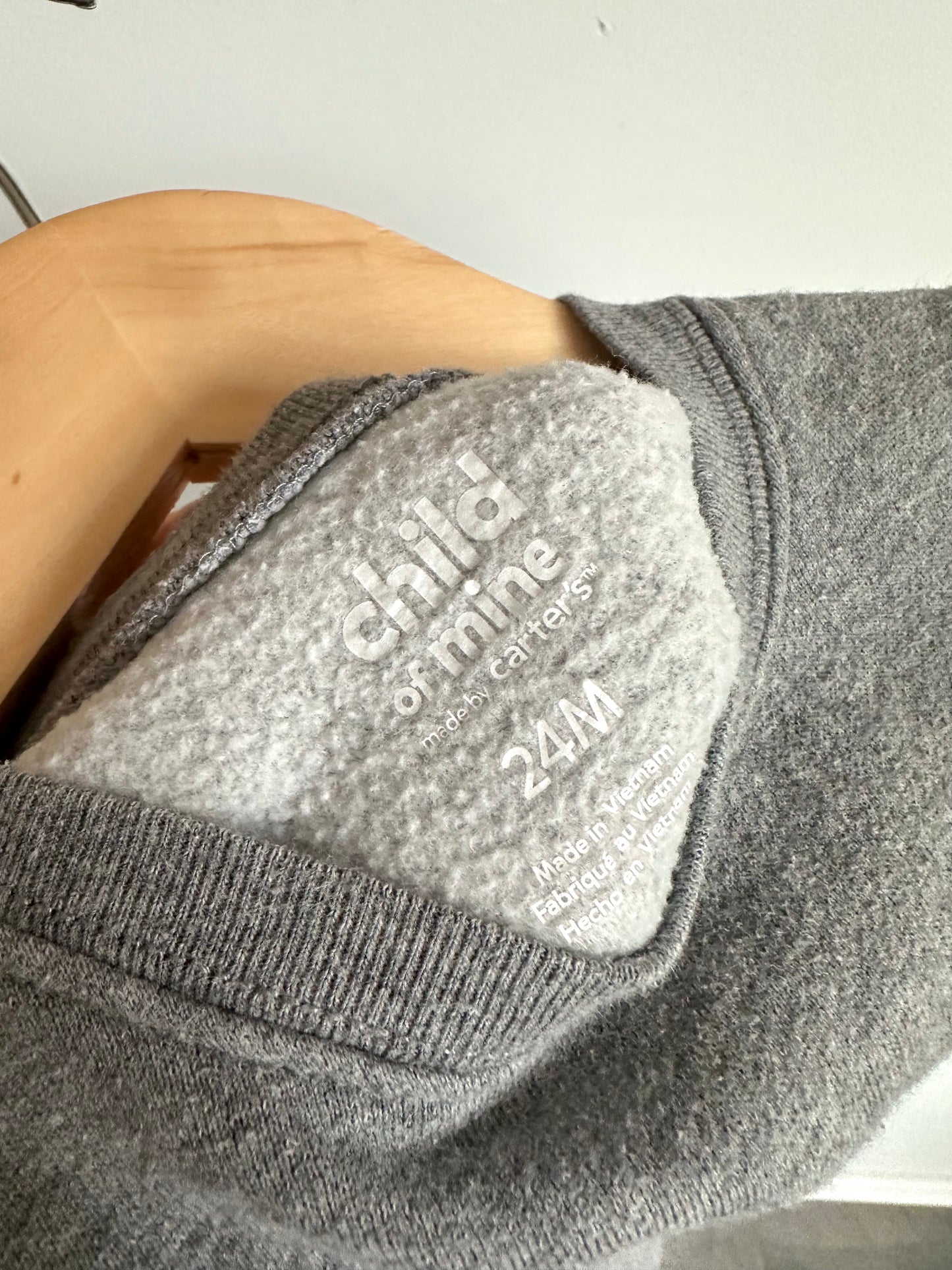 Fox Grey Sweater / 24m