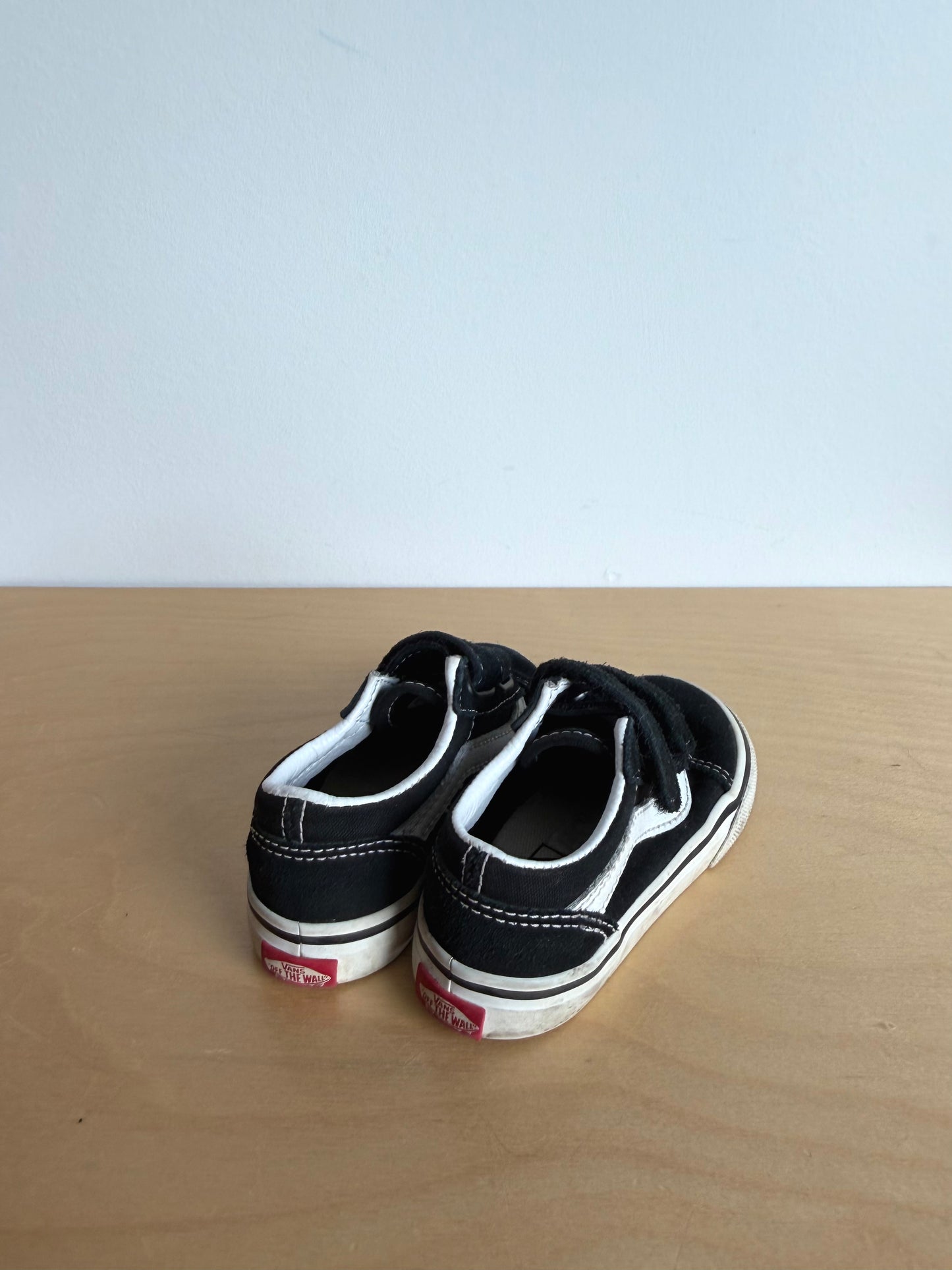 Vans Black Sneakers / Size 6.5 toddler