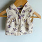 Floral Hood Vest / 3m