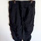 Black High Rise Quick Dry Cargo Pants / 6T