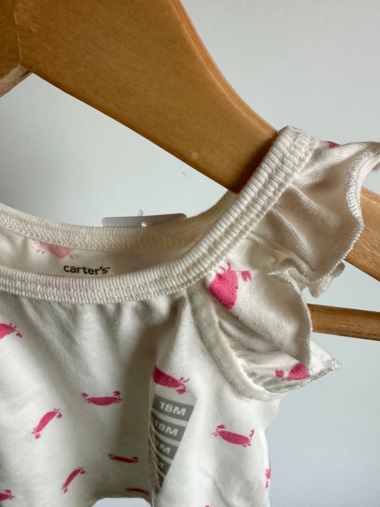 Crab White Top (With Tags) / 18m