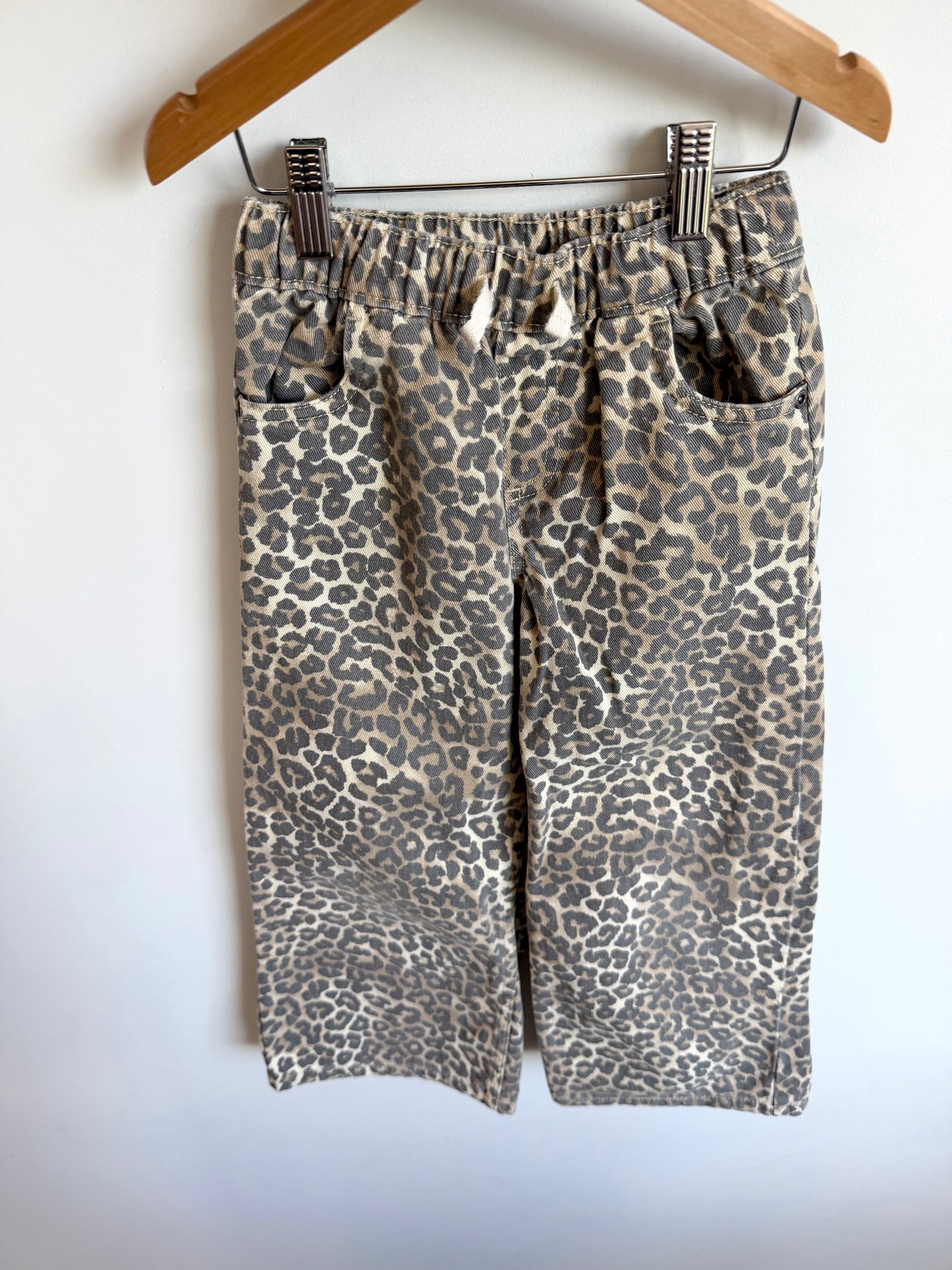 Wide Leg Animal Print Pants / 6T