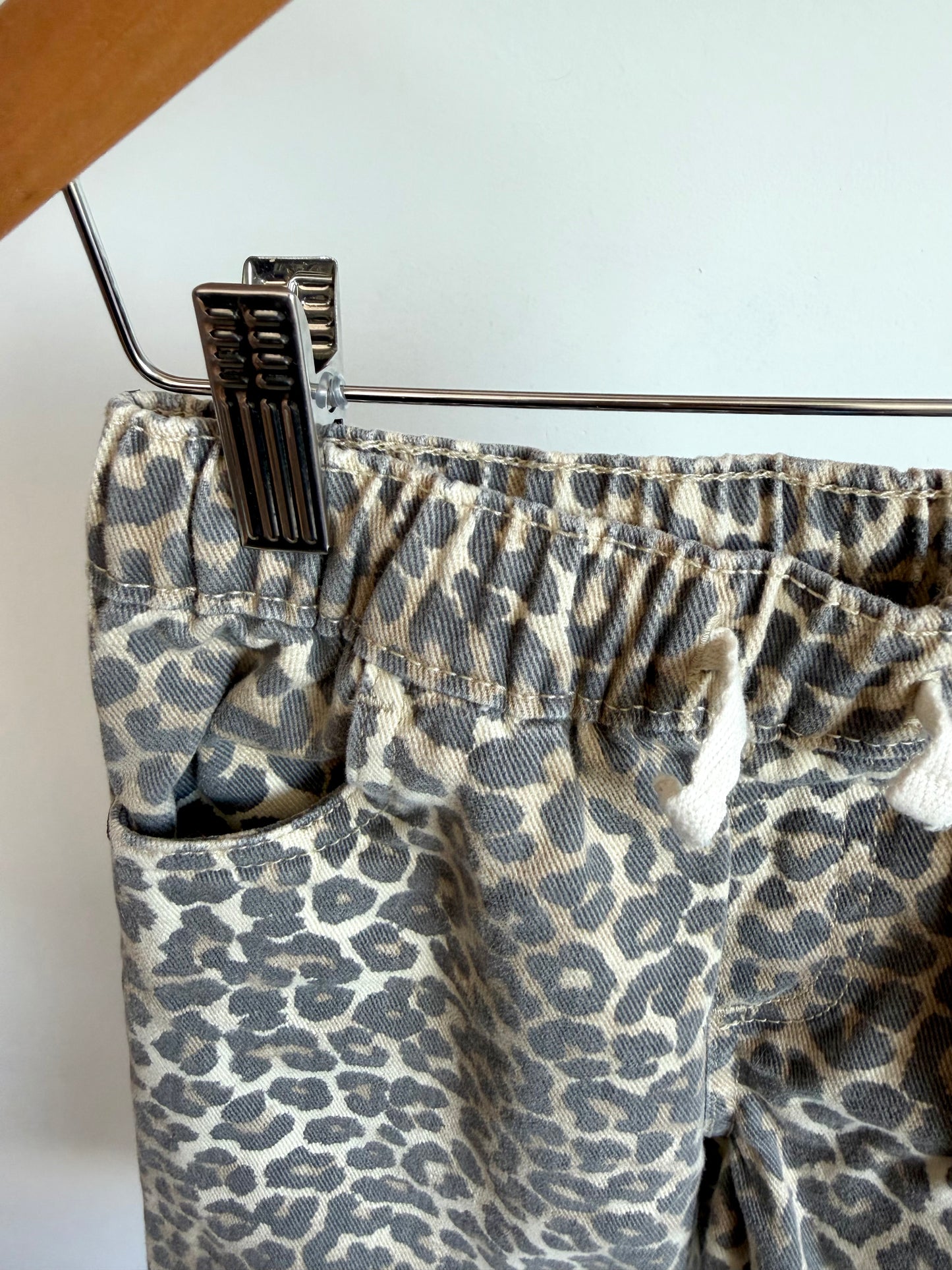 Wide Leg Animal Print Pants / 6T