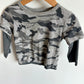 Camo T-Shirt with Long Sleeve Top / 2T