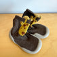 Brown Giraffe Pull On Soft Soles / Size 2-3 Infant