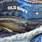 Distressed High Rise Denim Shorts / 6T