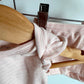Blush Striped Top + Shorts Set / 3m