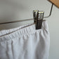 White Biker Shorts / 5T