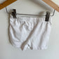 White Biker Shorts / 5T