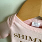 Set of 2 Bodysuits- Gold + Pink / 6-9m