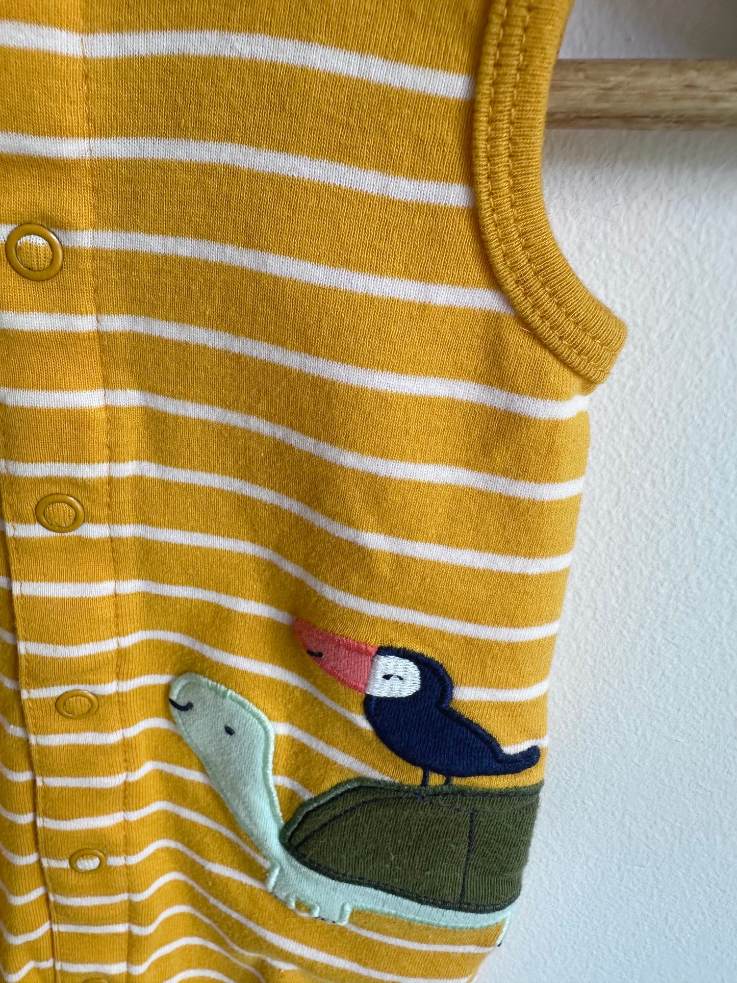 Turtle + Tucan Romper / 3m