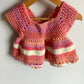 Handmade Color Stripe Blocks Top / 18-24m?