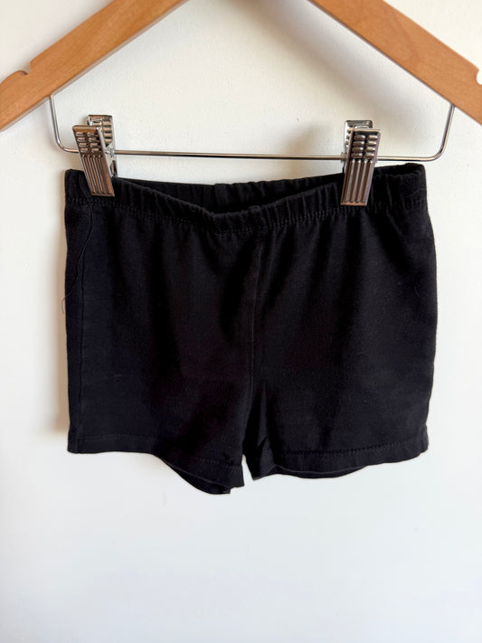 Black Biker Shorts / 5T