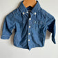 Denim Dress Shirt / 6m