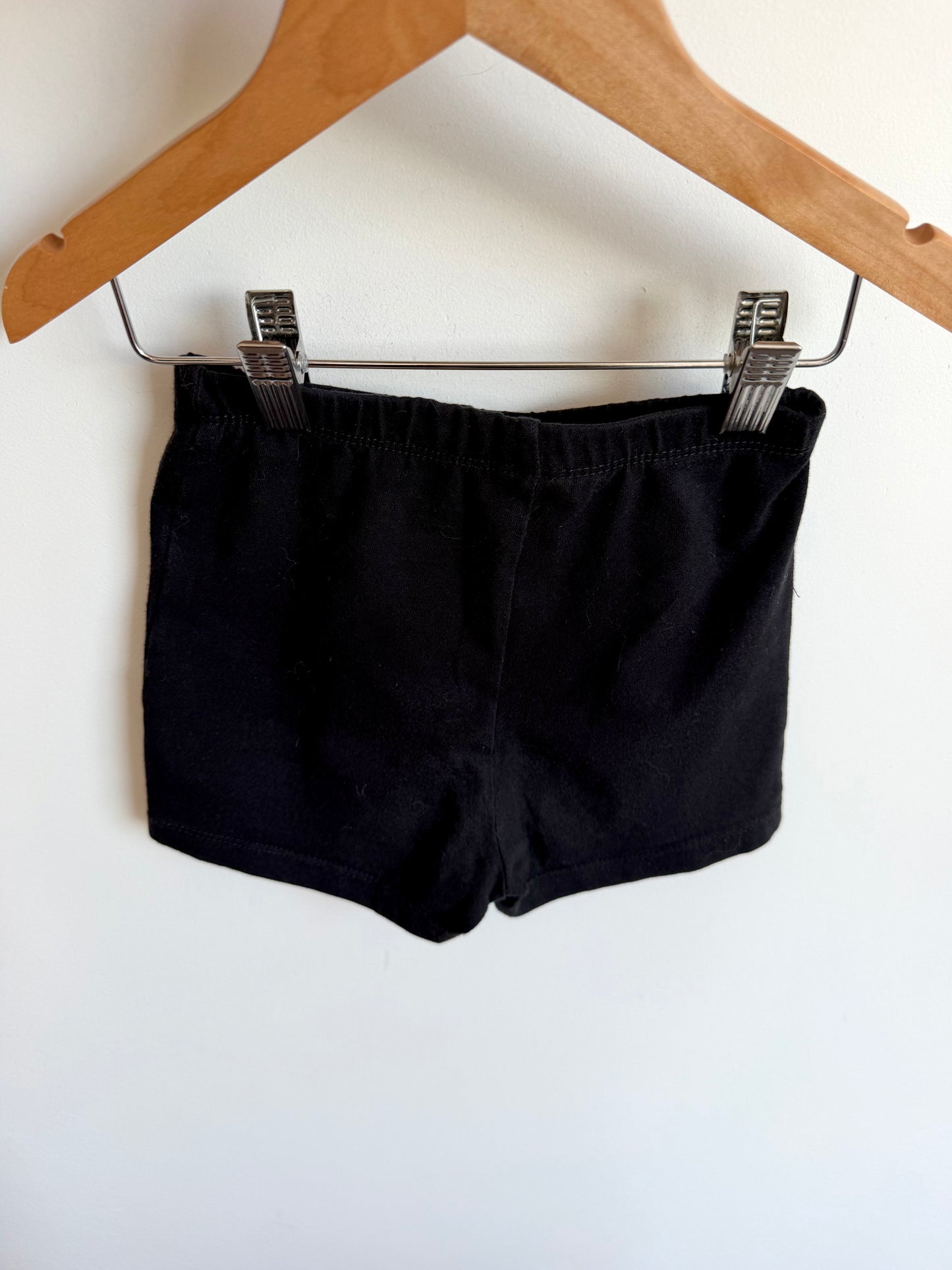 Black Biker Shorts / 5T