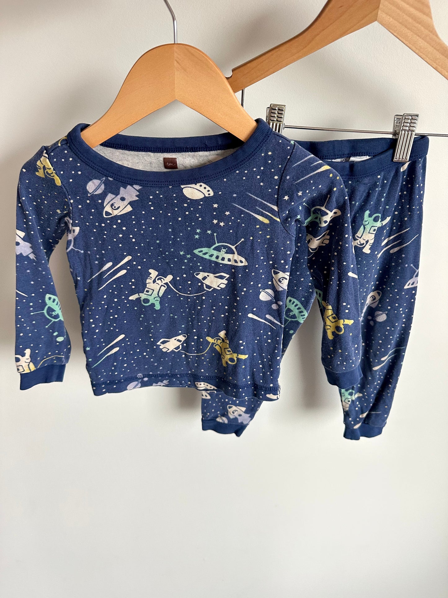 Blue Outerspace PJ Set / 24m