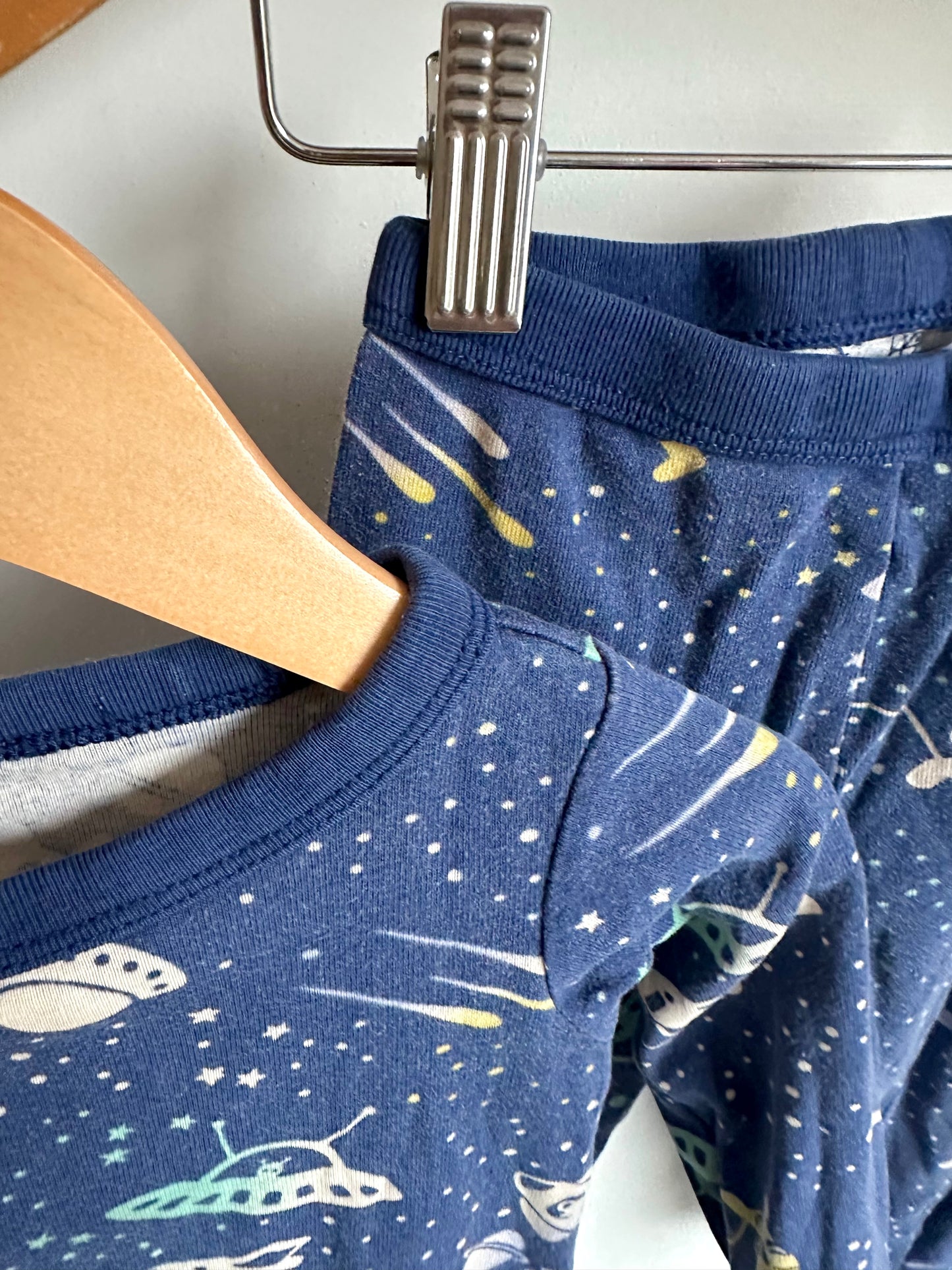 Blue Outerspace PJ Set / 24m