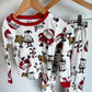 Santa Milk + Cookies PJ Set / 5-6 years