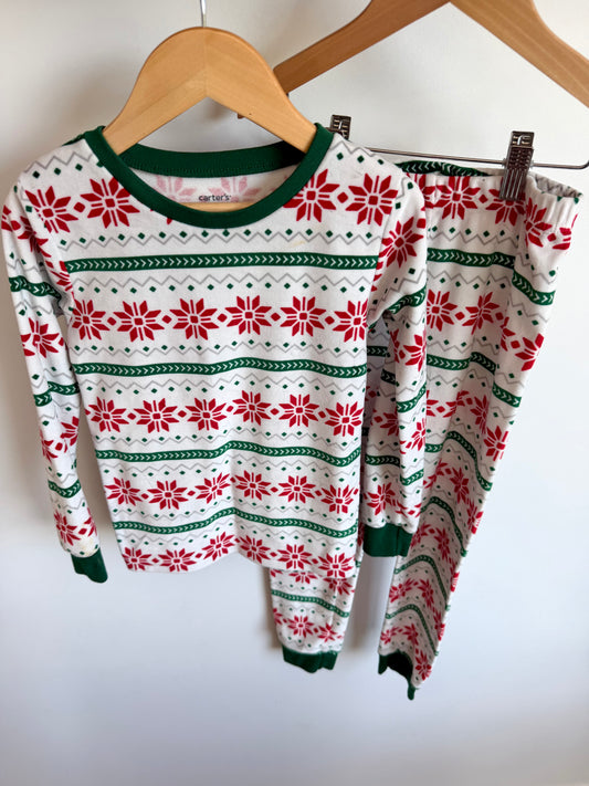 Red + Green Festive Pattern PJ Set (PLAY)/ 7 years