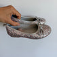Ballet Flat Sparkly Shoes / Size 11 Little Kid