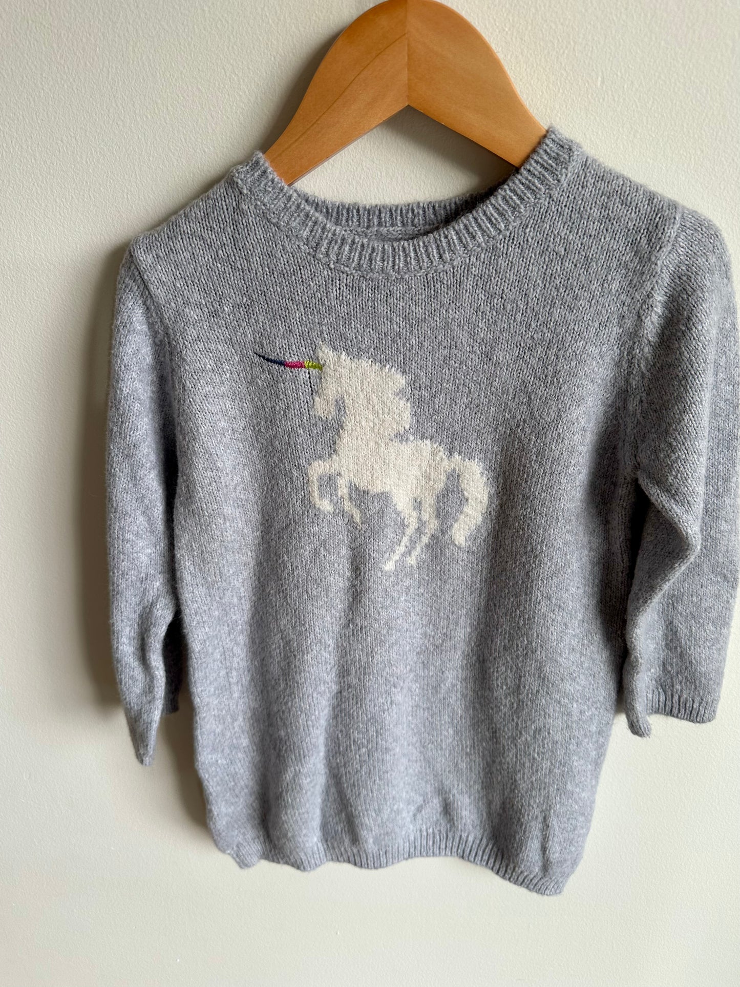 Hatley Unicorn Sweater Dress / 4T