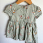 OshKosh Sage Floral Dress / 18m