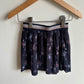 Navy Floral Skirt / 3-4T