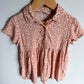 H&M Butterfly Collared Dress / 2-3T