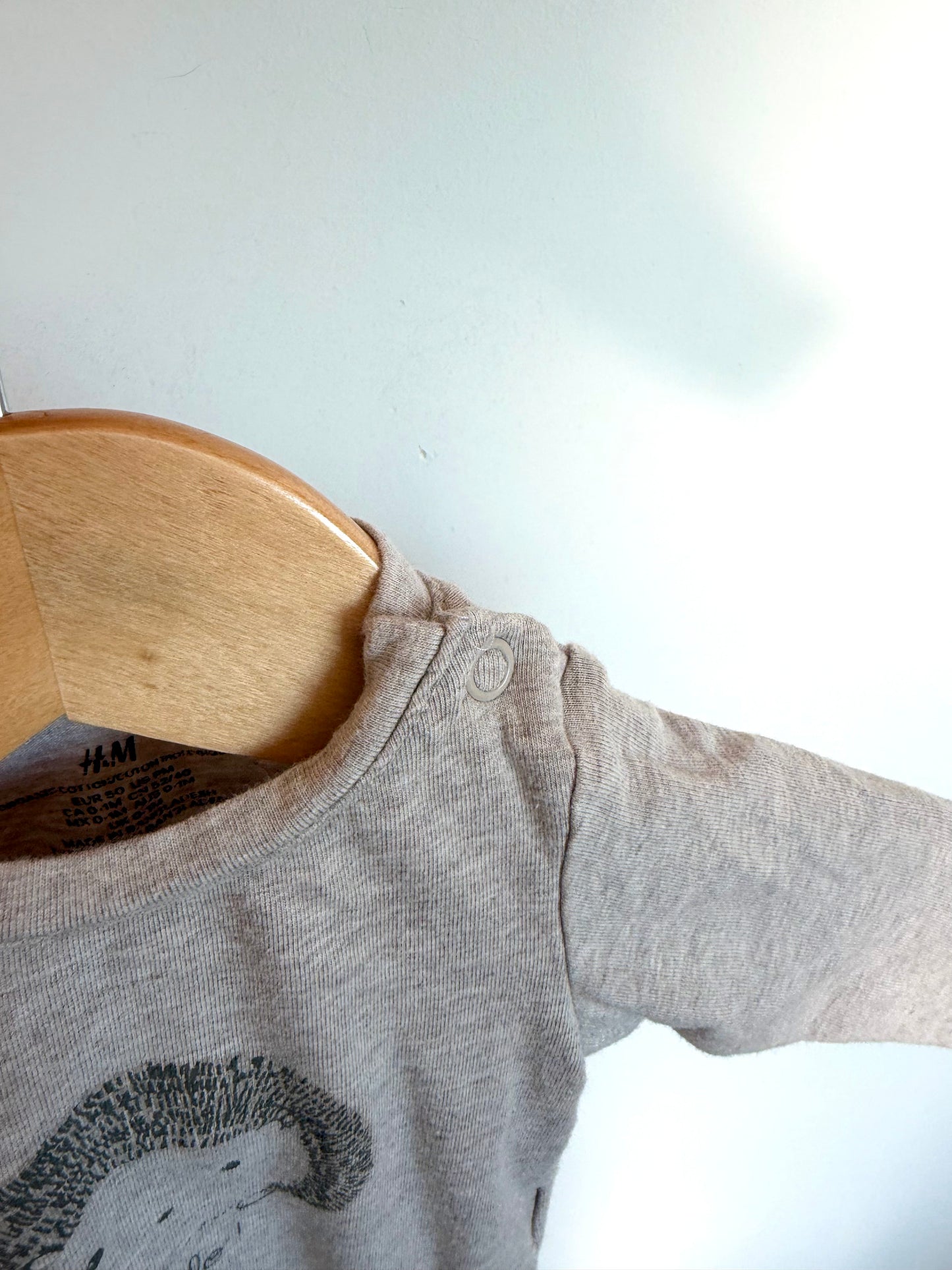 Hedgehog Bodysuit / 0-1m