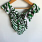 Green Leaf Ruffle Swimsuit / 2T