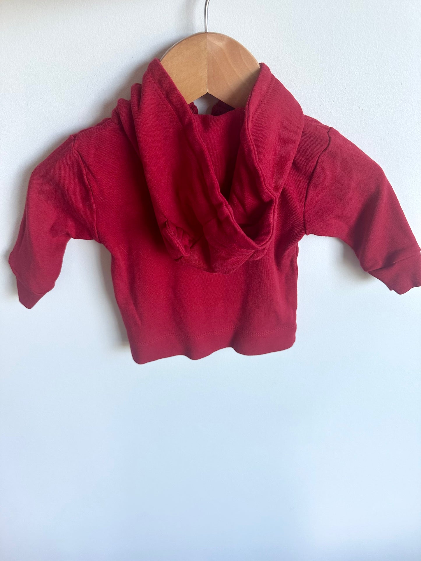 Red Moose Hoodie / 0-3m