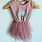 Rainbow Tutu Dress / 18m